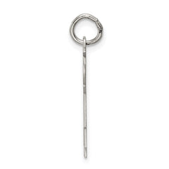 Sterling Silver Rhodium-plated Kid Charm - 43