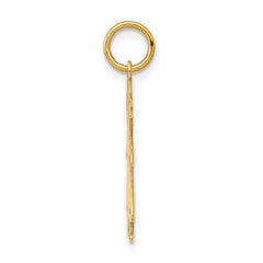 14k .018 Depth Engravable Girl Charm - 2