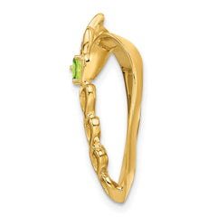 14k Family Heart Slide