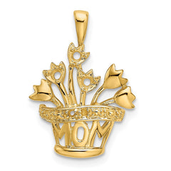 14k 2mm Synthetic A Diamond Family Jewelry Pendant