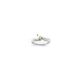 Sterling Silver Rhodium-plated Family Jewelry Ring - 25