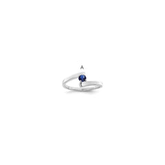 Sterling Silver Rhodium-plated Family Jewelry Ring - 132