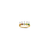 14k Family Jewelry Ring - 9