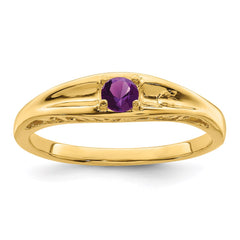 14k Synthetic Family Jewelry Ring - 63