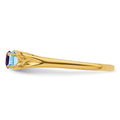 14k Synthetic Family Jewelry Ring - 33