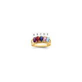 14k Synthetic Family Jewelry Ring - 61