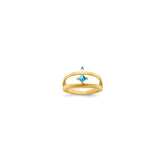 14k Genuine Family Jewelry Ring - 5