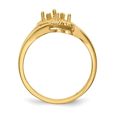14k Synthetic Family Jewelry Ring - 46