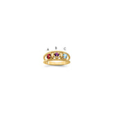 14k Genuine Family Jewelry Ring - 13