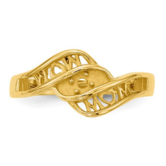 14k Family Jewelry Ring Mounting - 12
