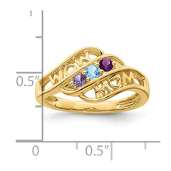 14k Family Jewelry Ring Mounting - 16