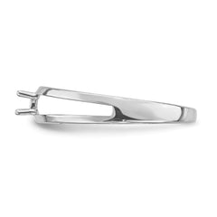 14k White Gold Family Jewelry Ring Mounting - 29
