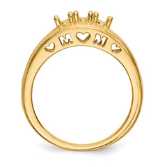 14k Family Jewelry Ring Mounting - 29