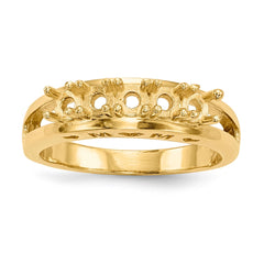 14k Family Jewelry Ring Mounting - 34