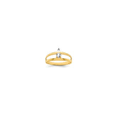 14k Genuine Family Jewelry Ring - 10