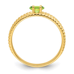 14k Synthetic Family Jewelry Ring - 4