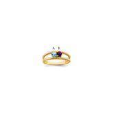 14k Family Jewelry Ring - 34