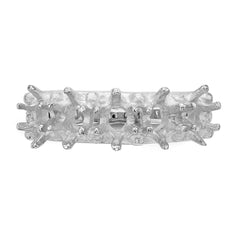 14k White Gold 5 Stone Family Ring Mounting - 2