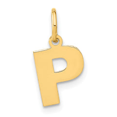 14ky Letter P Initial Pendant - 2