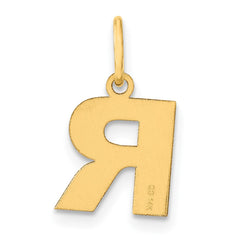 14ky Letter R Initial Pendant - 2