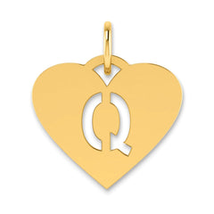14ky Initial Letter Q Initial Charm