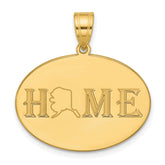 Sterling Silver/Gold-Plated HOME/STATE Pendant