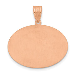 Sterling Silver/Rose-plated HOME/STATE Pendant