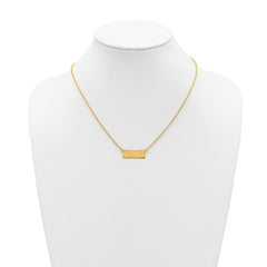 Sterling Silver/Gold-Plated HOME/STATE Necklace - 2
