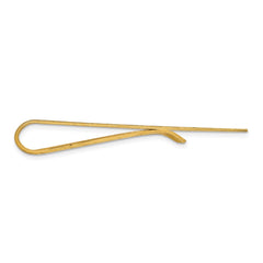 14k Yellow Gold Raised Letter Monogram Money Clip