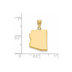 14KY Arizona State Pendant