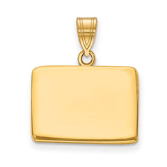 14KY Colorado State Pendant