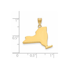14KY New York State Pendant