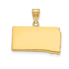14KY South Dakota State Pendant