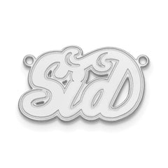 10k White Gold Etched Name Plate