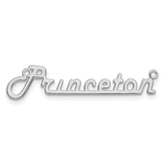 14k White Gold Underlined Name Plate - 8