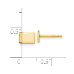 14KY Colorado State Earrings