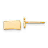 14KY North Dakota State Earrings