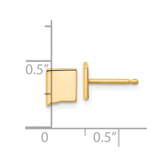 14KY New Mexico State Earrings