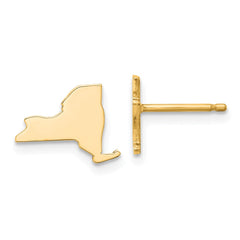 14KY New York State Earrings