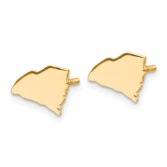 14KY South Carolina State Earrings