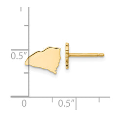 14KY South Carolina State Earrings