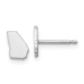 14KW Georgia State Earrings