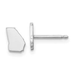 14KW Georgia State Earrings