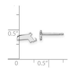 14KW Massachusetts State Earrings