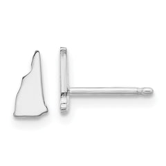 14KW New Hampshire State Earrings