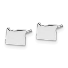 14KW Oregon State Earrings