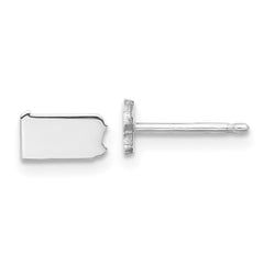 14KW Pennsylvania State Earrings