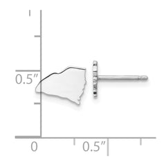 14KW South Carolina State Earrings