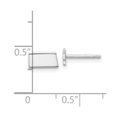 14KW South Dakota State Earrings