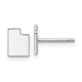 14KW Utah State Earrings